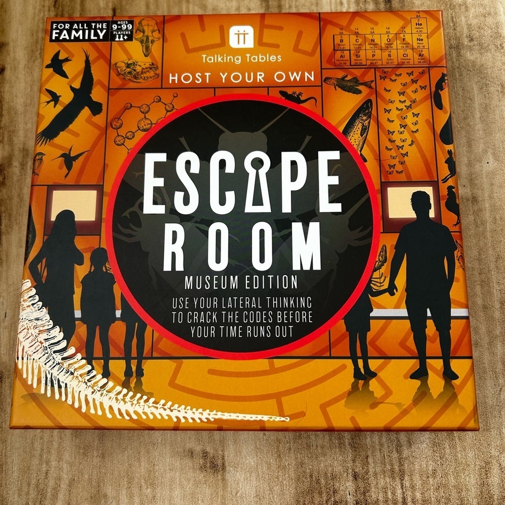 Talking Tables Museum Edition Escape Room Game